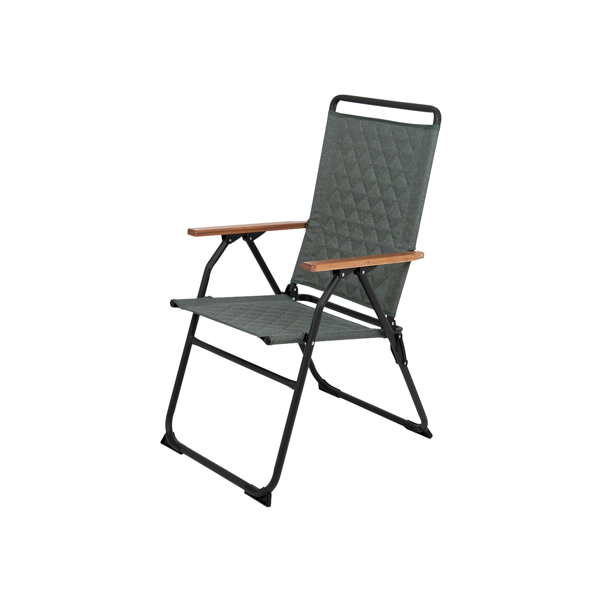 Bo-Camp Segrell Industrial Collection Folding Chair, Green