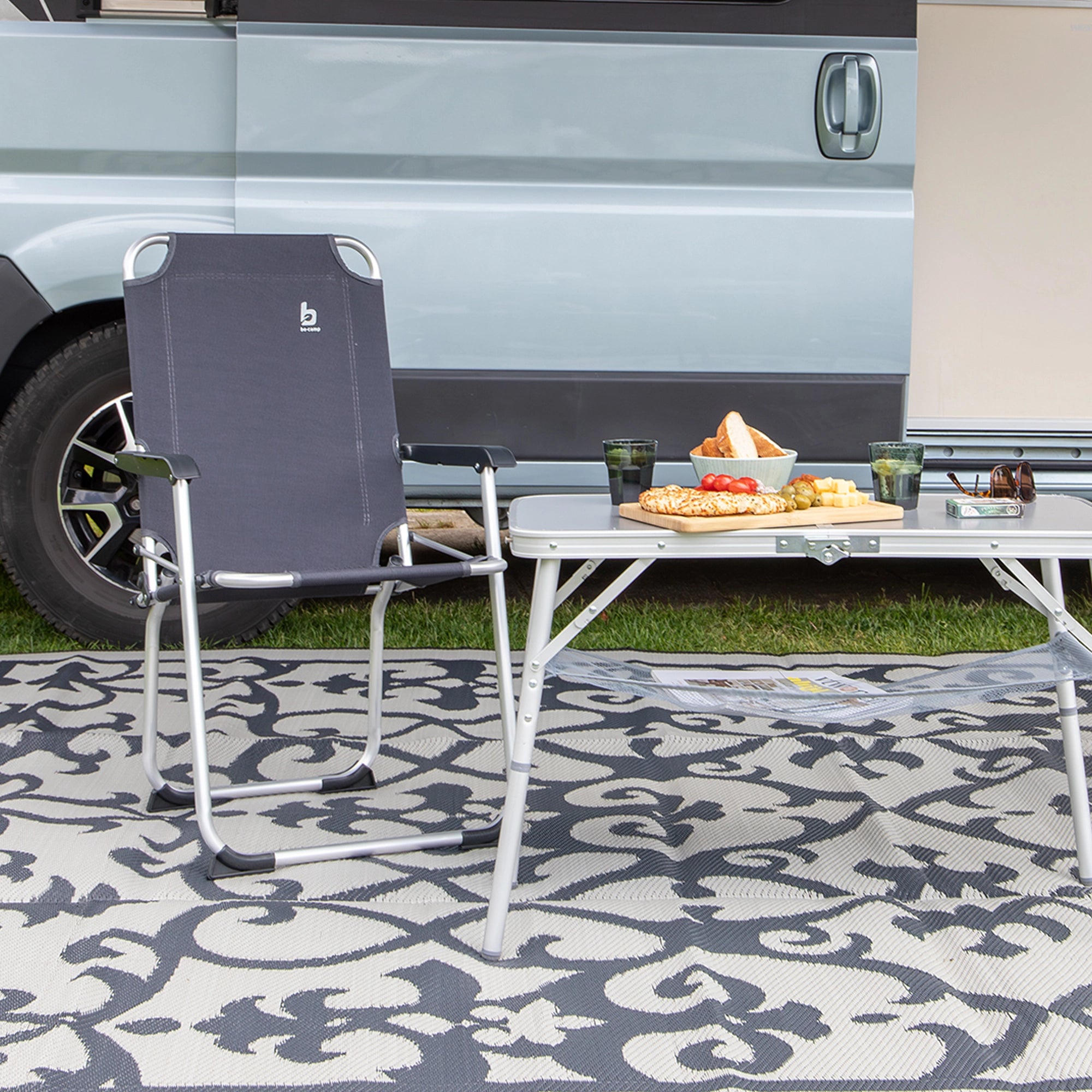 Bo-Camp Copa Rio M Aluminium Chair, Graphite