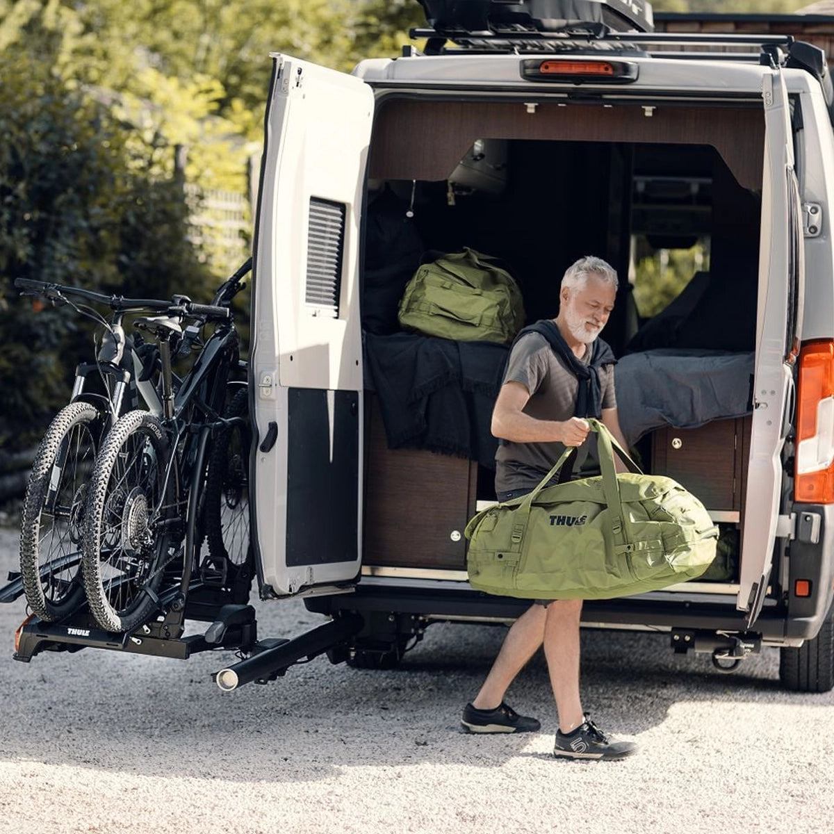 Thule VeloSwing Towbar Solution for Vans