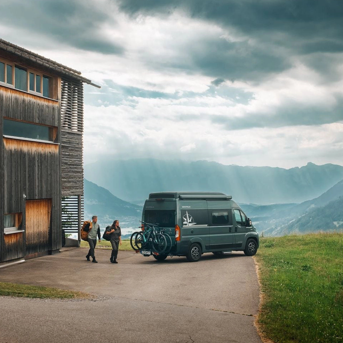 Thule VeloSwing Towbar Solution for Vans