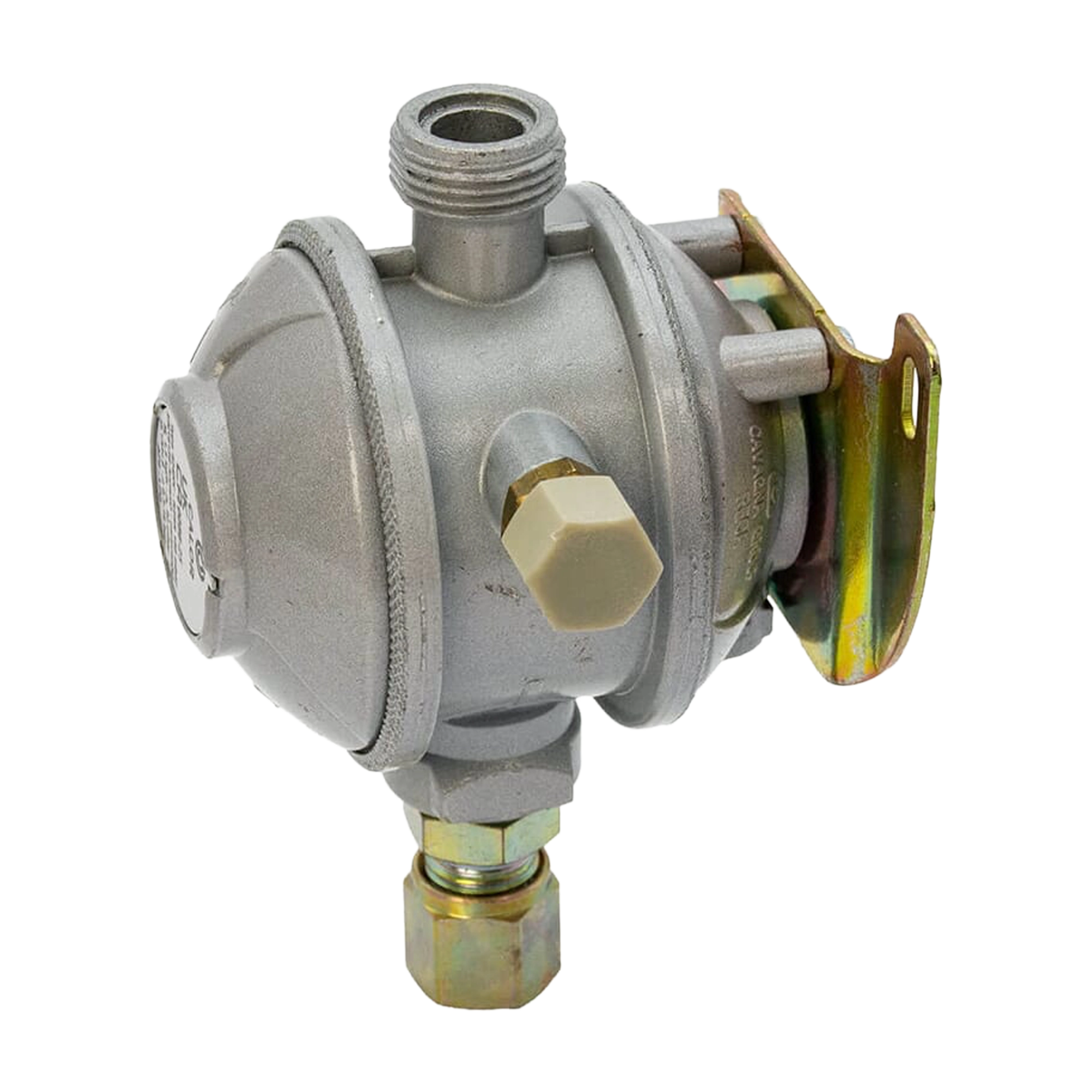 Cavagna Bulkhead Gas Regulator 30mbar with Straight 8mm Outlet
