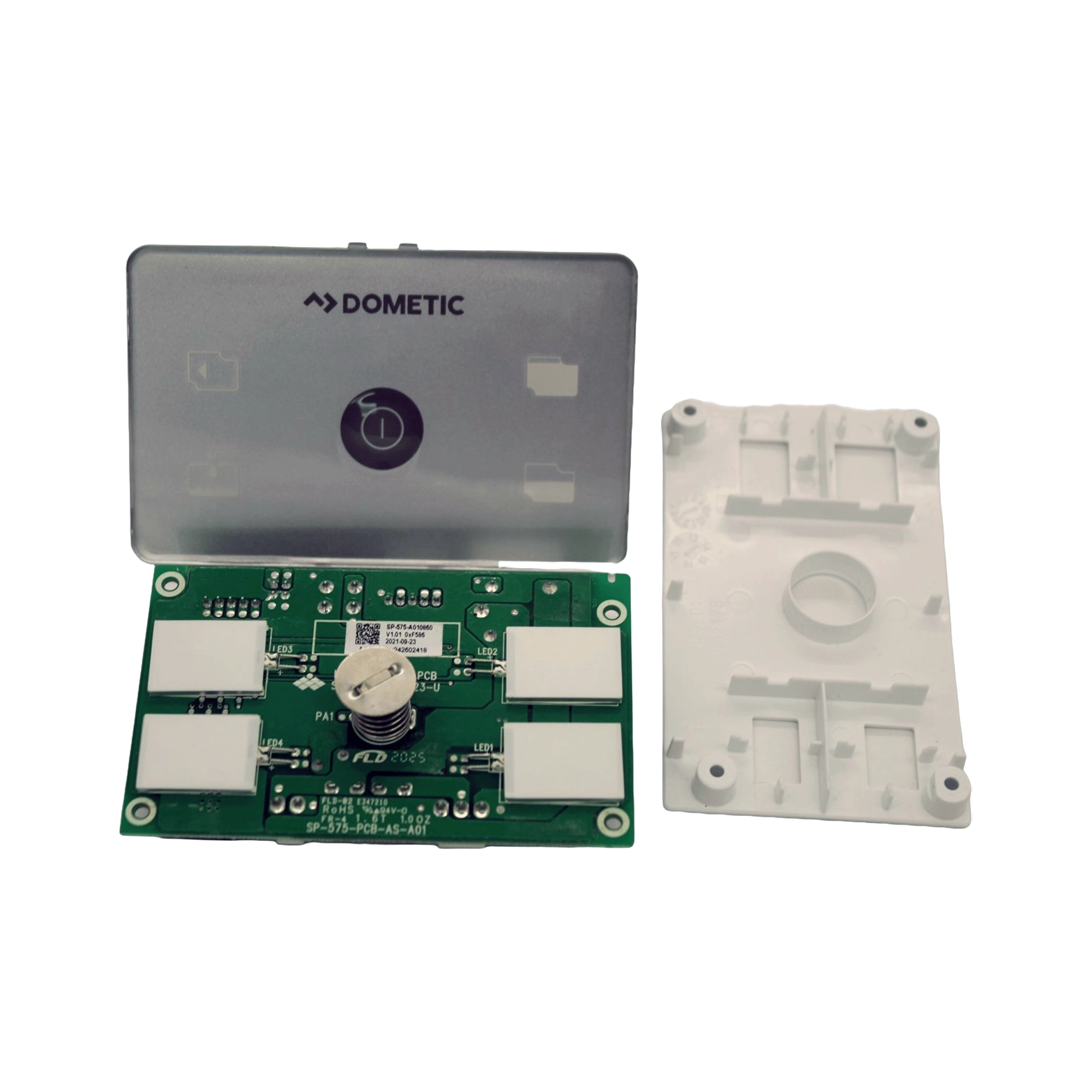 Dometic 4450018708 Saneo Toilet Touch Switch, Grey