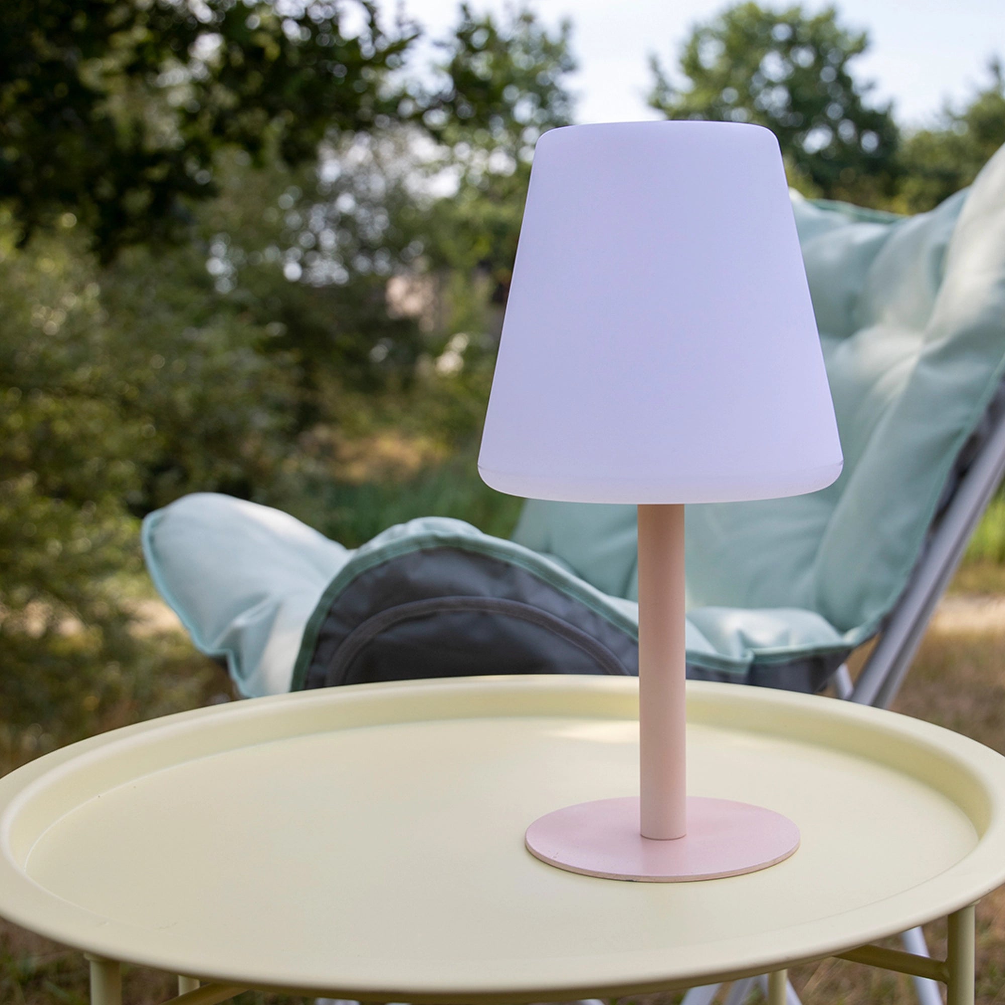 Bo-Camp Piana Pastel Collection LED Rechargeable Table Lamp