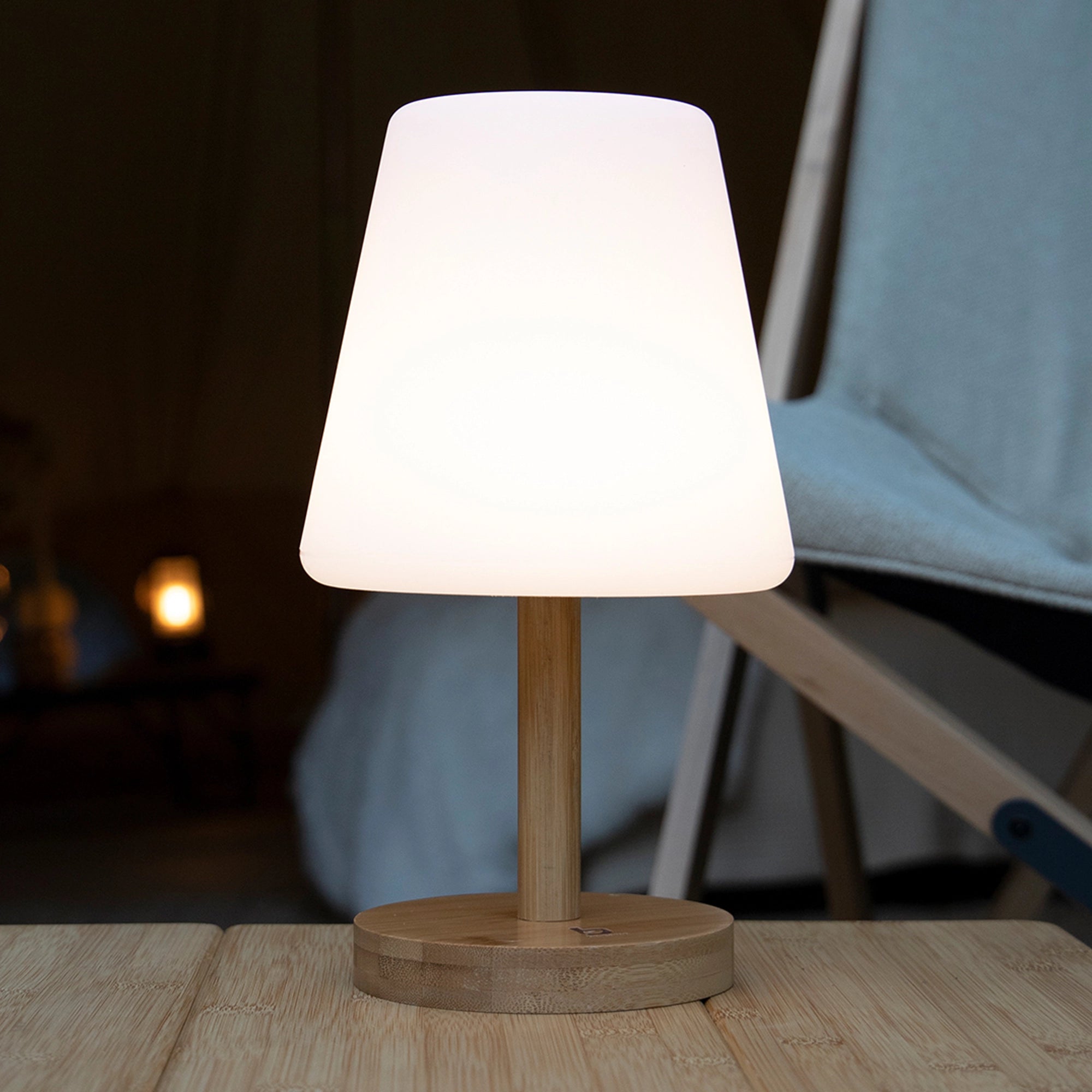 Bo-Camp Cambridge Urban Collection LED Rechargeable Table Lamp