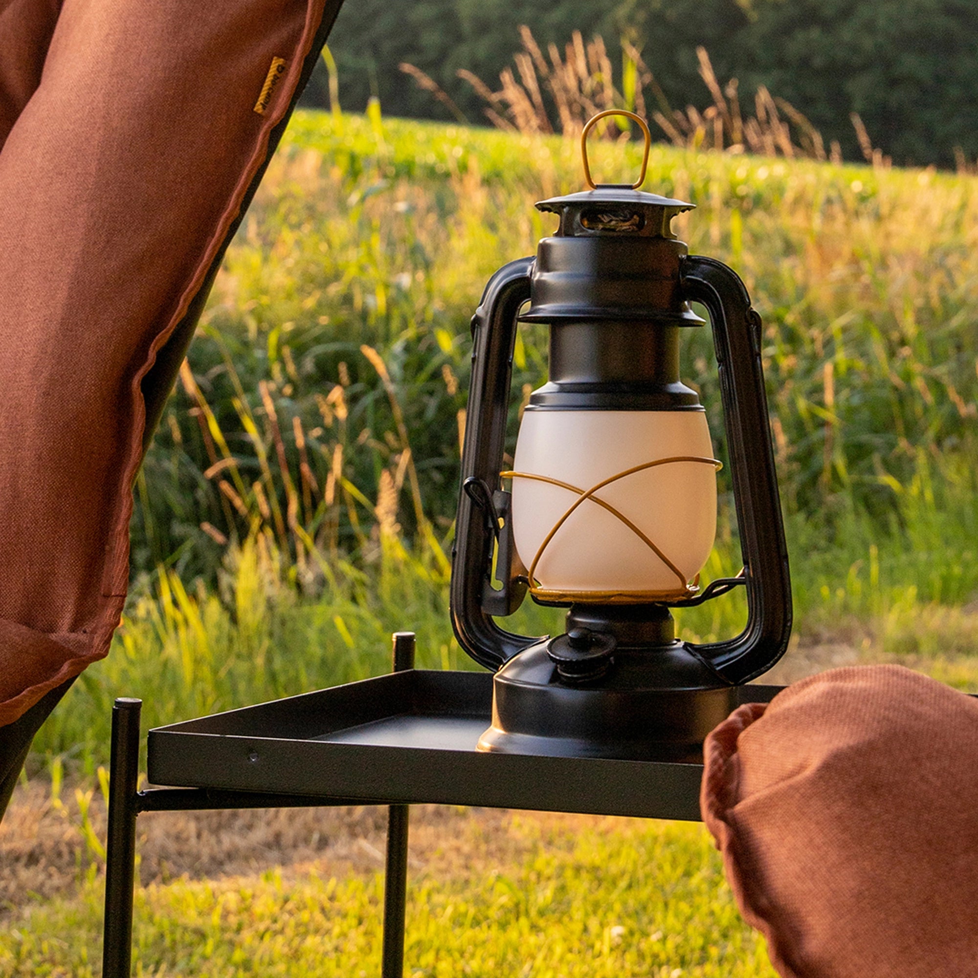 Bo-Camp Hoyt Industrial Collection LED Hurricane Lantern