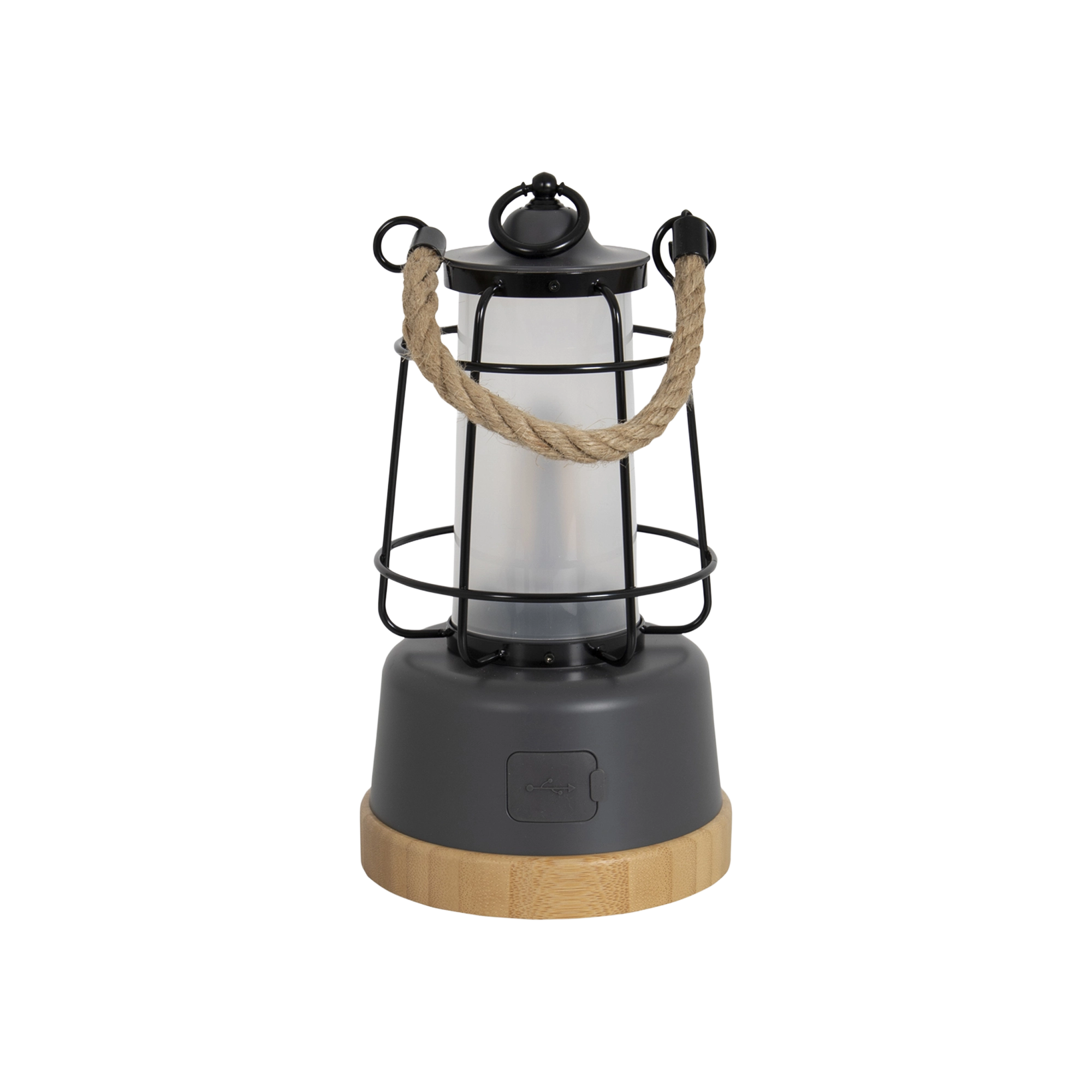 Bo-Camp Harlington Urban Collection LED Rechargeable Table/Hanging Lantern