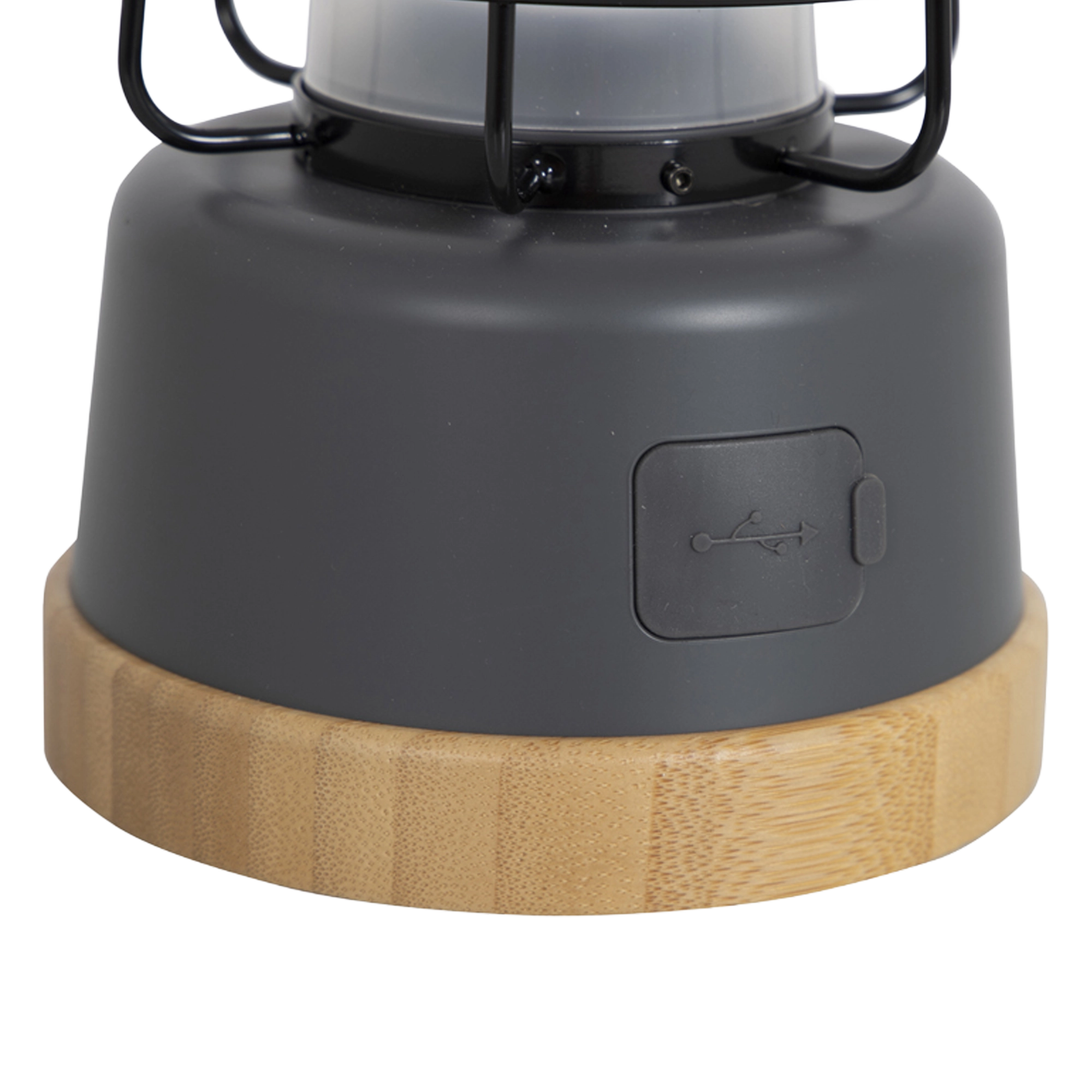 Bo-Camp Harlington Urban Collection LED Rechargeable Table/Hanging Lantern