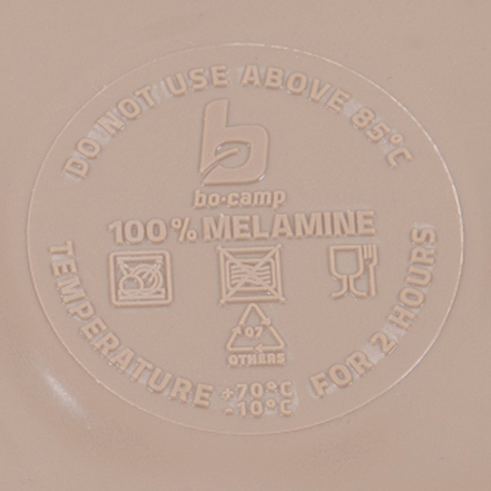 Bo-Camp Halo 12 Pcs Melamine Tableware Set, Aqua