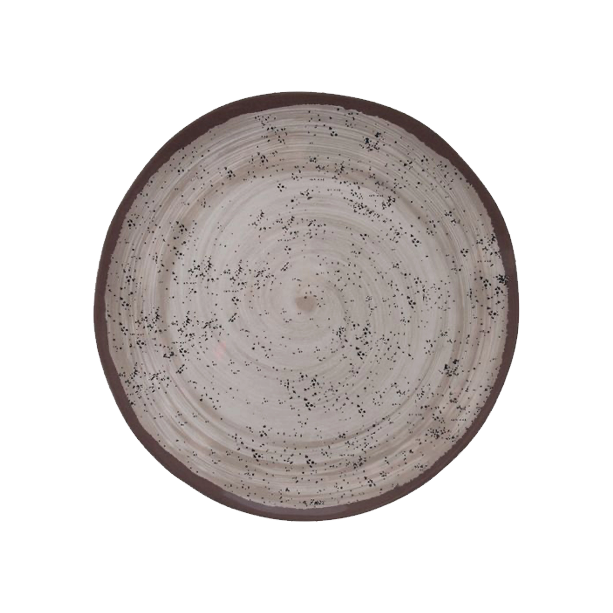 Bo-Camp Halo 12 Pcs Melamine Tableware Set, Beige