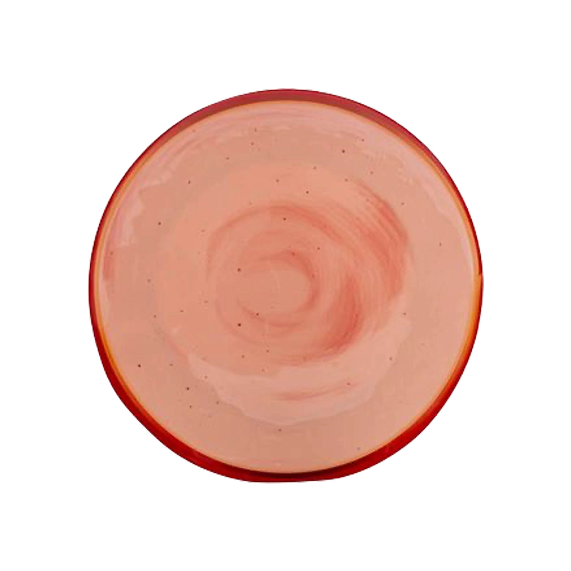 Bo-Camp Halo 12 Pcs Melamine Tableware Set, Terracotta