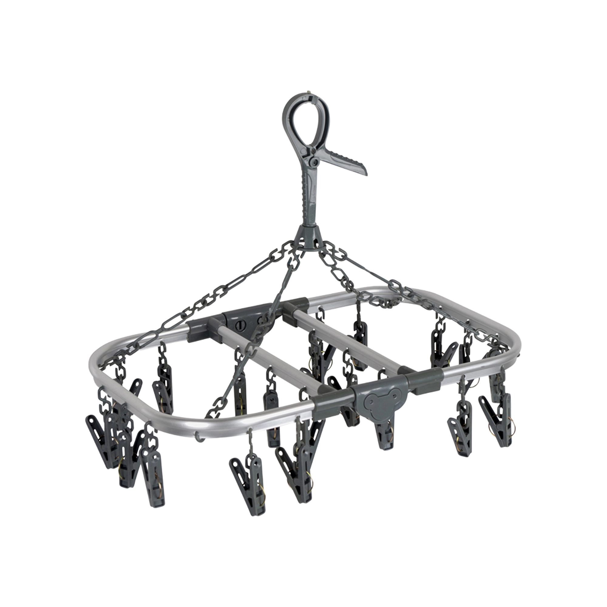Bo-Camp Foldable Drying Carousel, 20 Pegs