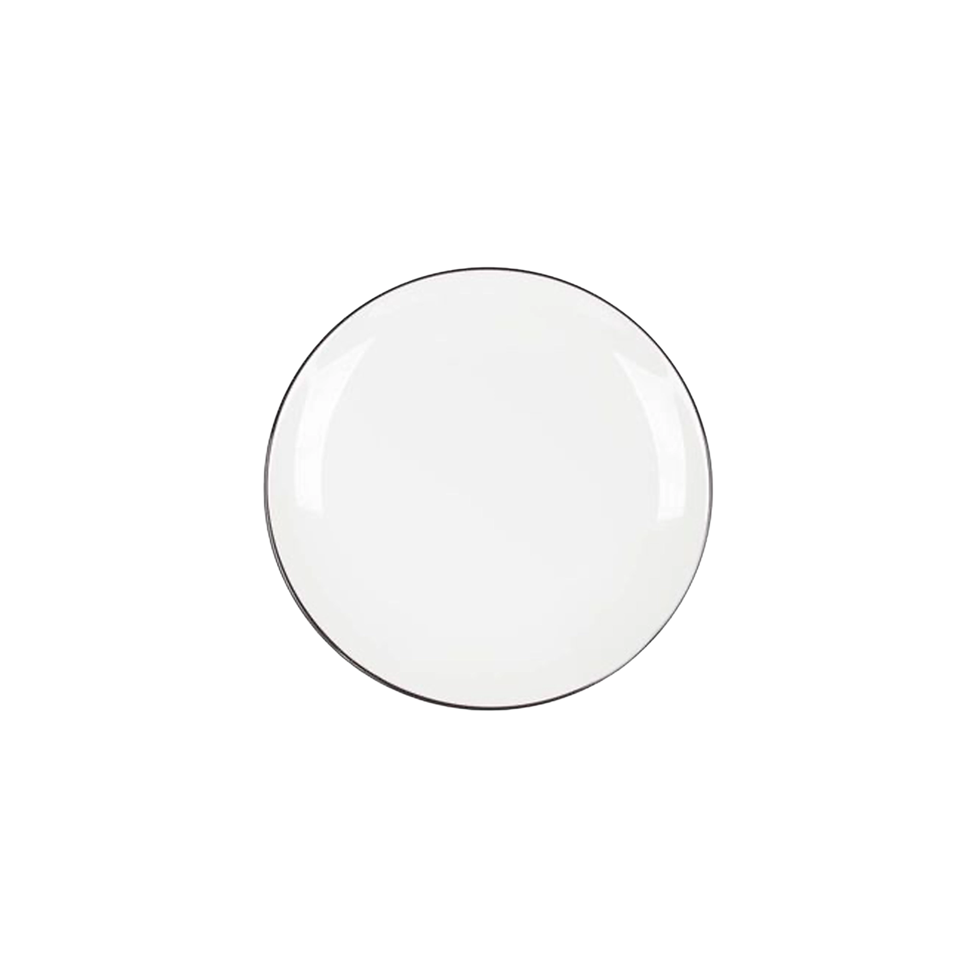 Gimex Linea Line 12 Pcs Melamine Tableware Set, Black