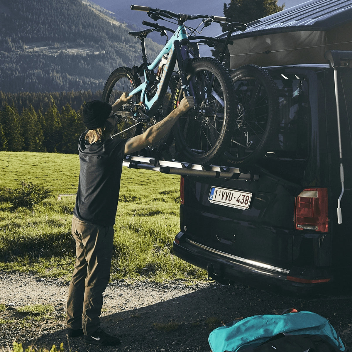 Thule WanderWay Hanging Boot Bike Rack for VW T6