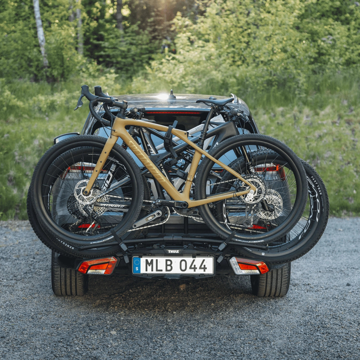 Thule EasyFold 3 Towbar Mounted Bike Rack for 2 Bikes