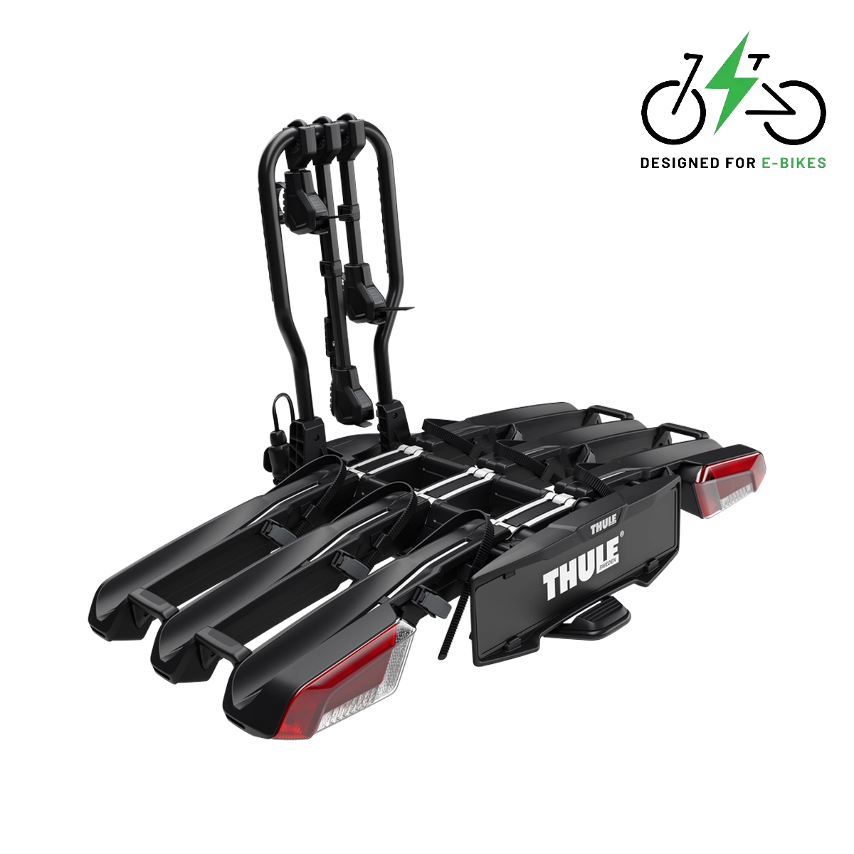 Thule EasyFold 3 Towbar Mounted Bike Rack for 3 Bikes