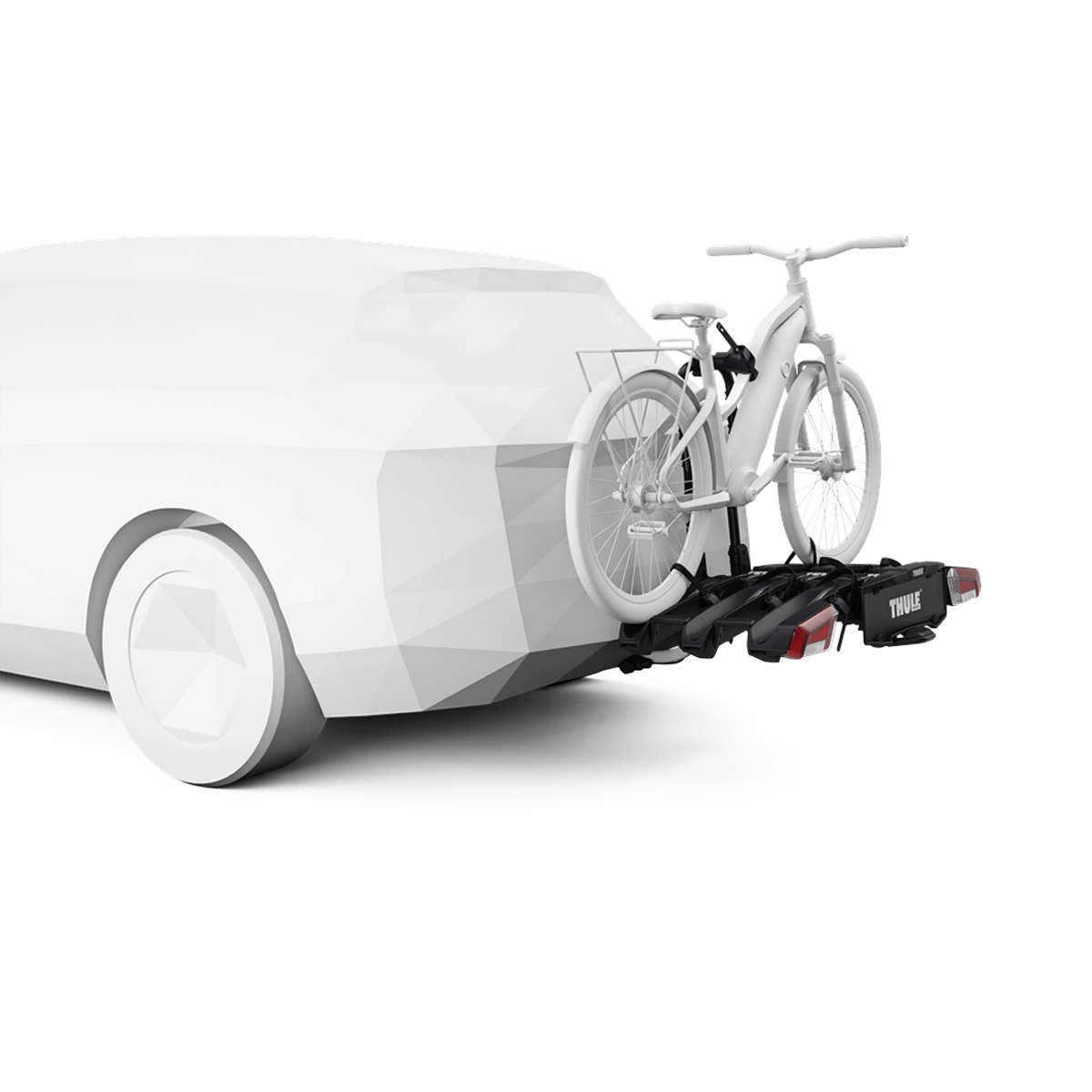 Thule EasyFold 3 Towbar Mounted Bike Rack for 3 Bikes
