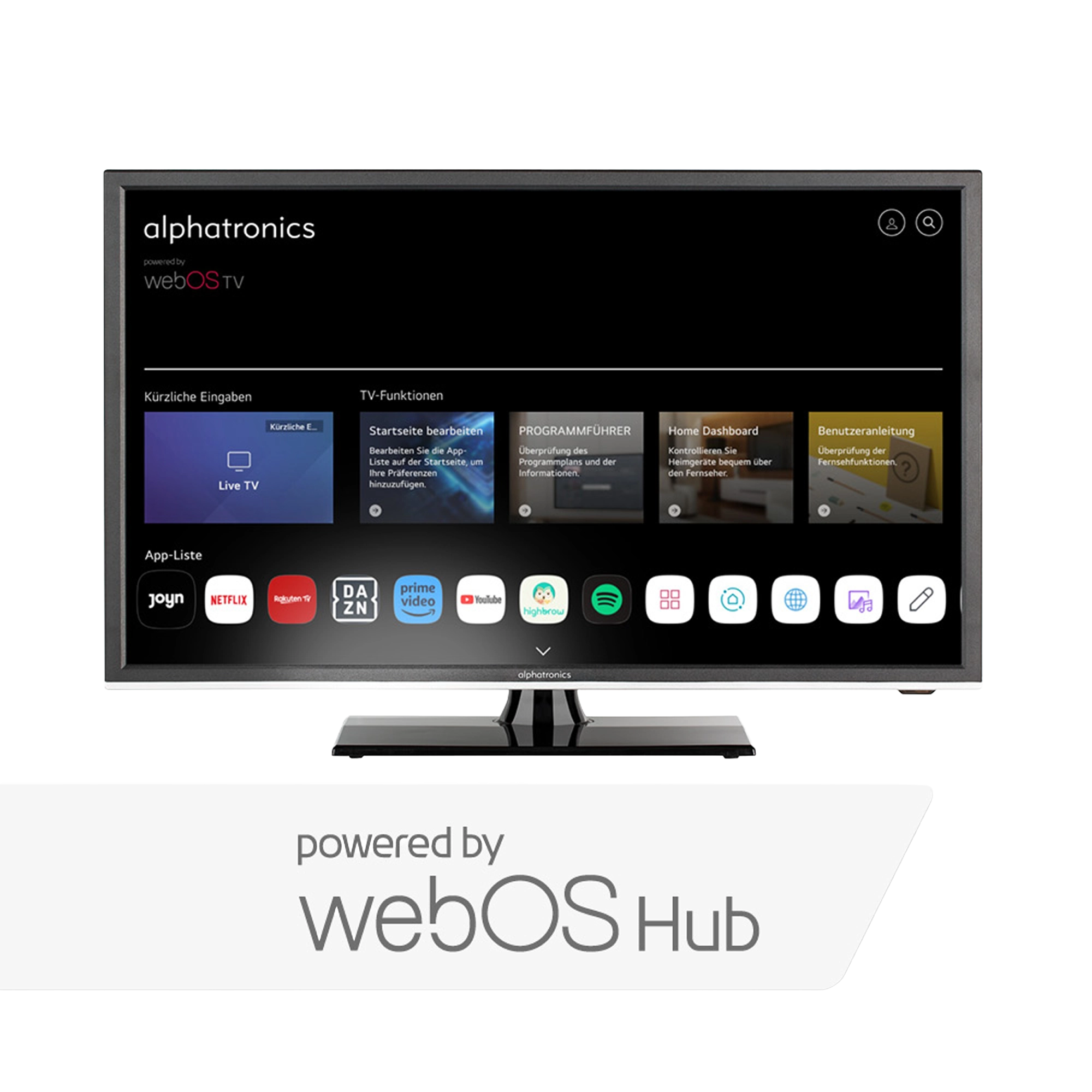 Alphatronics K-Line+ 19" 12/24V LED Smart TV