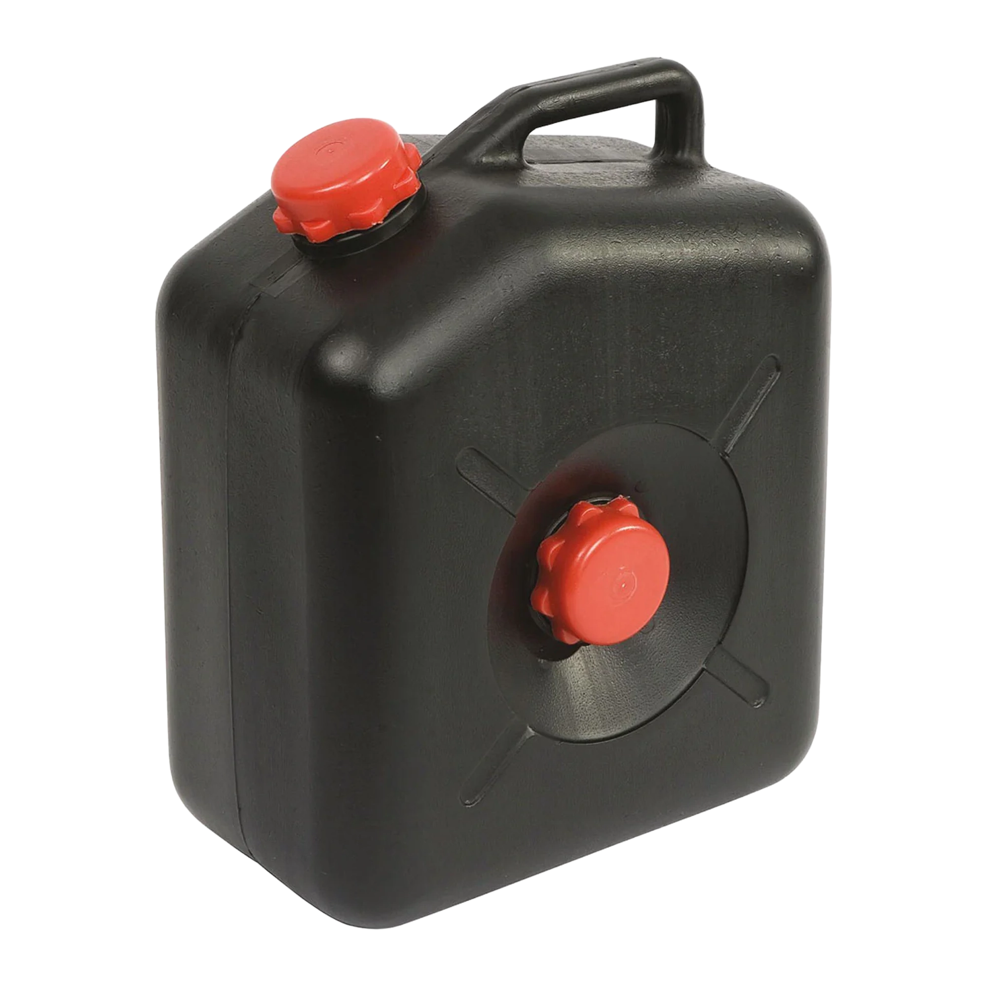 Black Waste Tank with Side Cap, 25 Litre