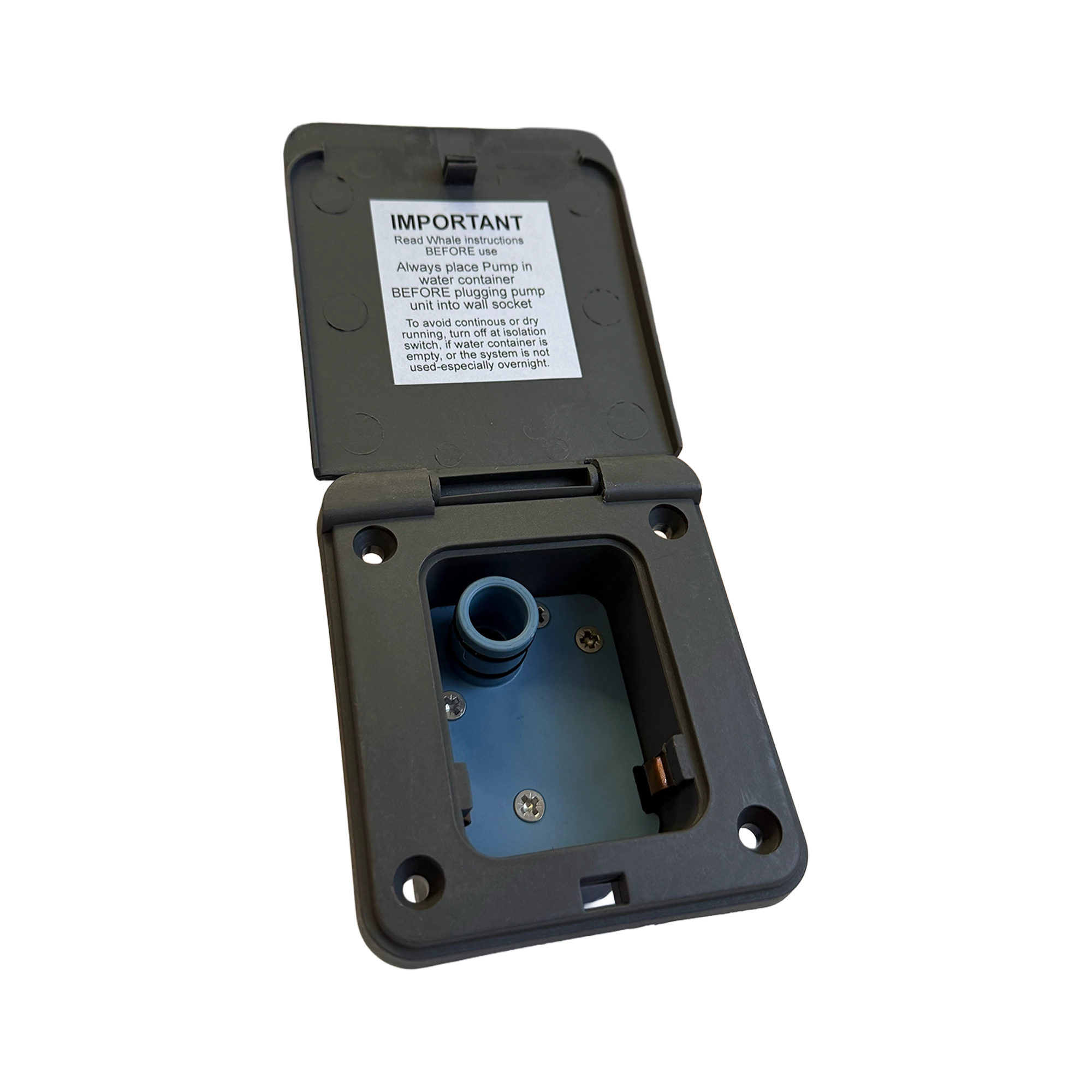 Whale ES7001 Motorhome Autofill WaterMaster Socket, Grey