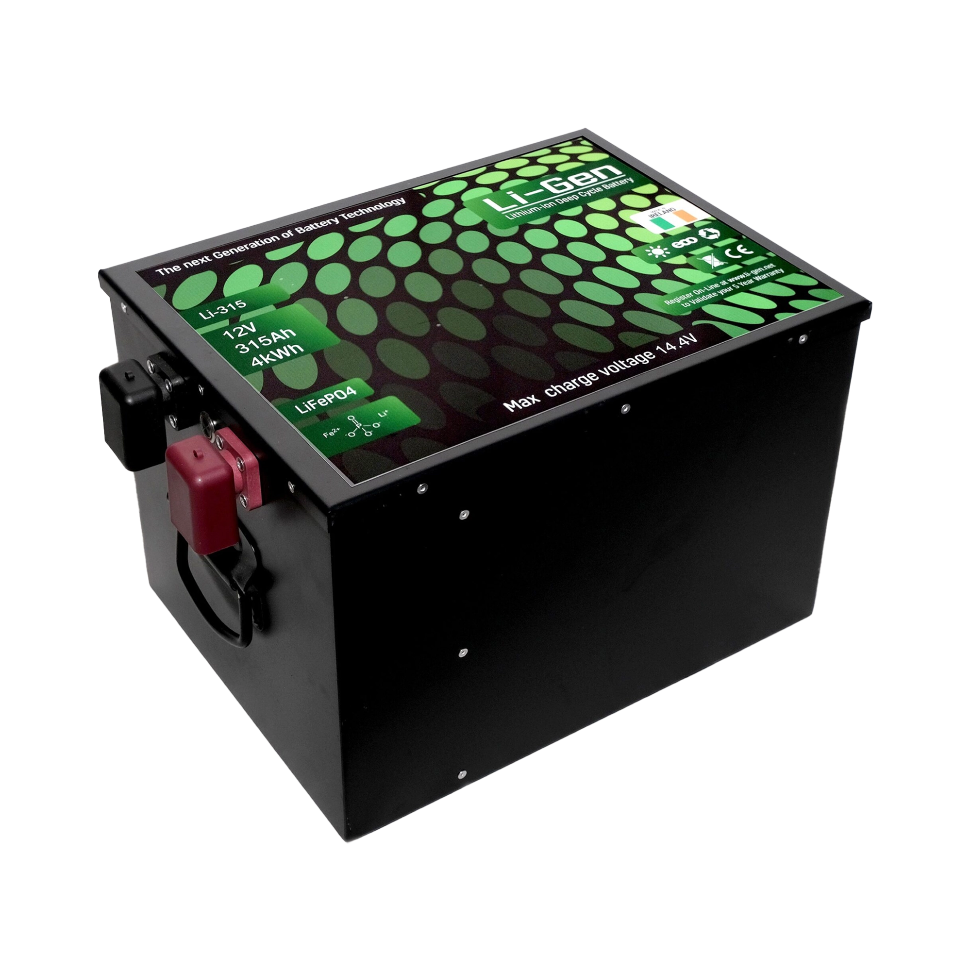 Li-Gen Li315 315Ah 12V Lithium Leisure Battery
