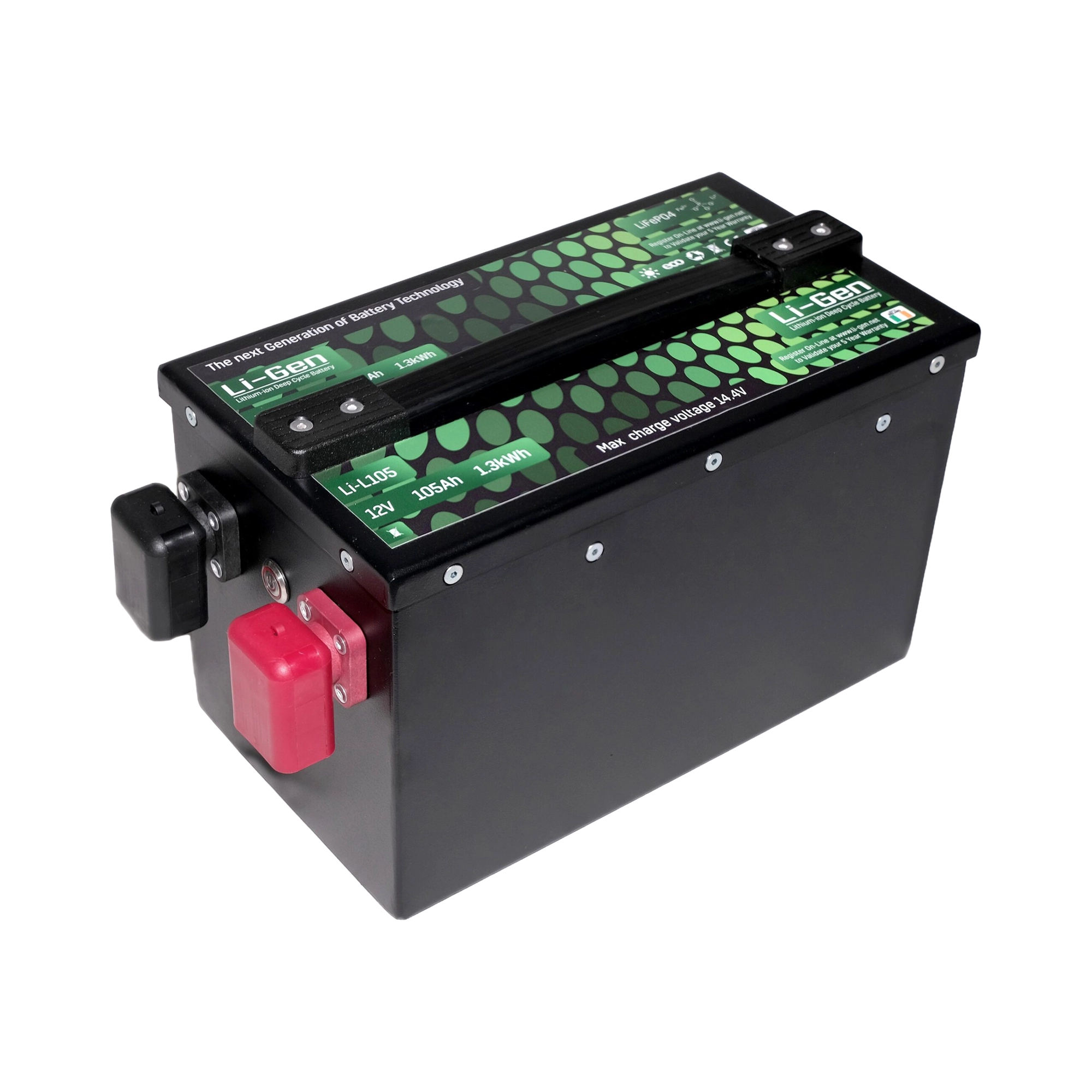 Li-Gen Li-105 105Ah 12V Lithium Leisure Battery