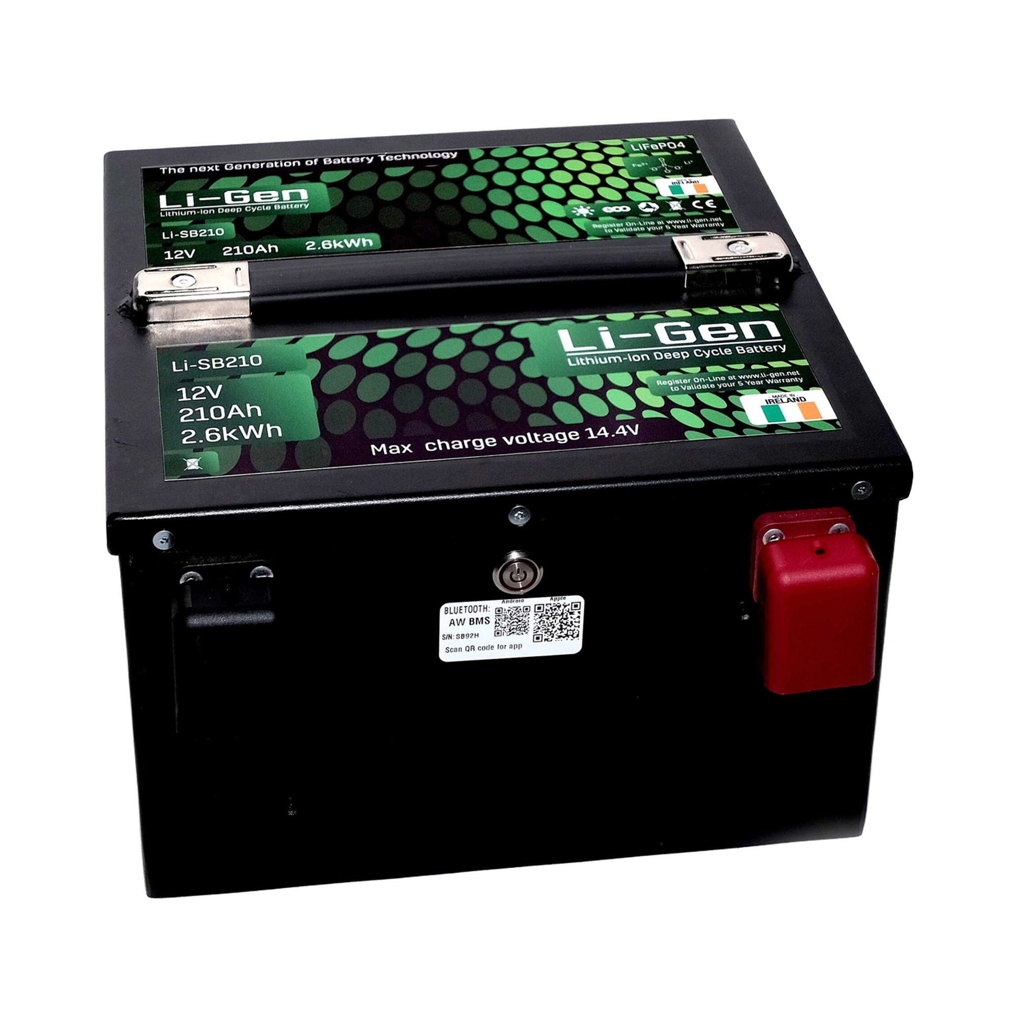 Li-Gen Li-SB210 210Ah 12V Lithium Leisure Battery