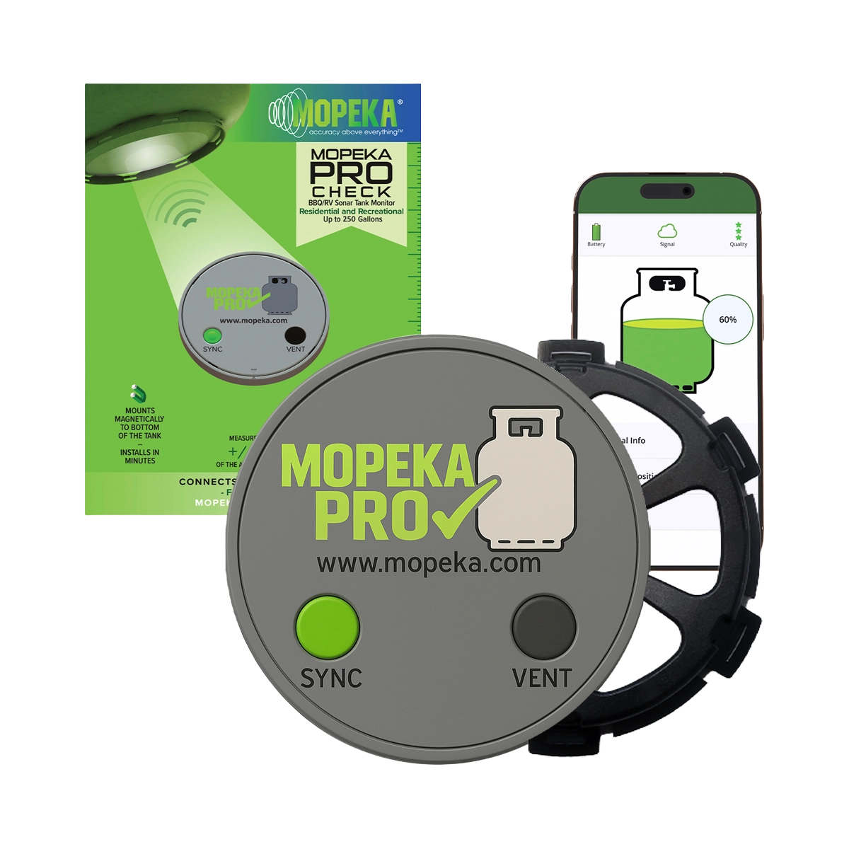 Mopeka Pro Check LPG Tank Sensor Kit