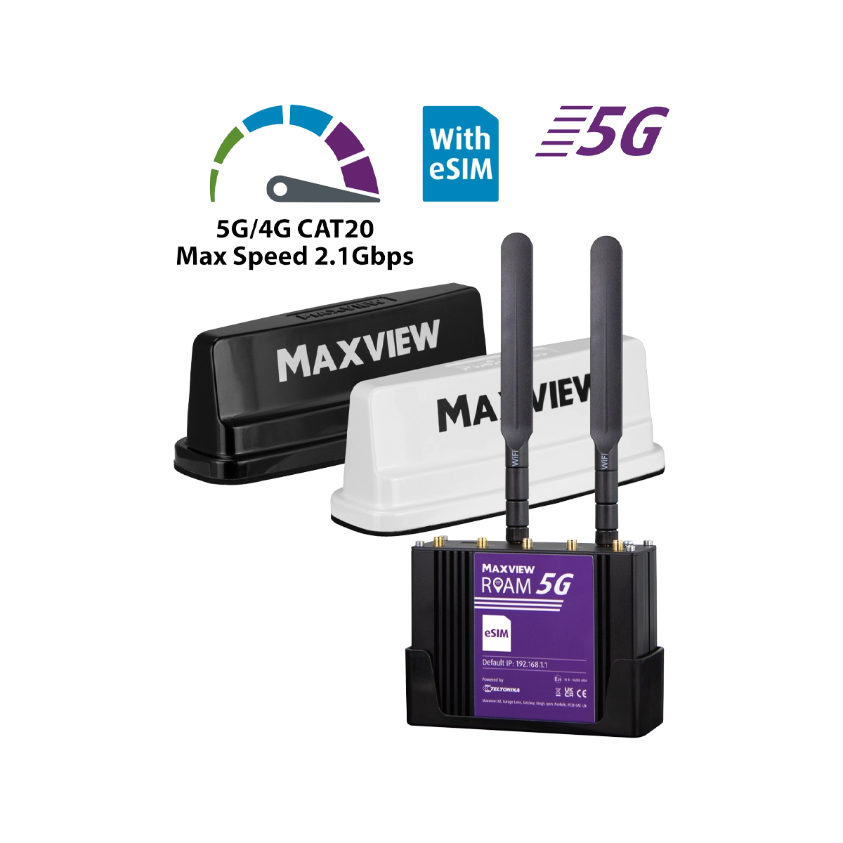 Maxview Roam 5G Campervan Wi-Fi System