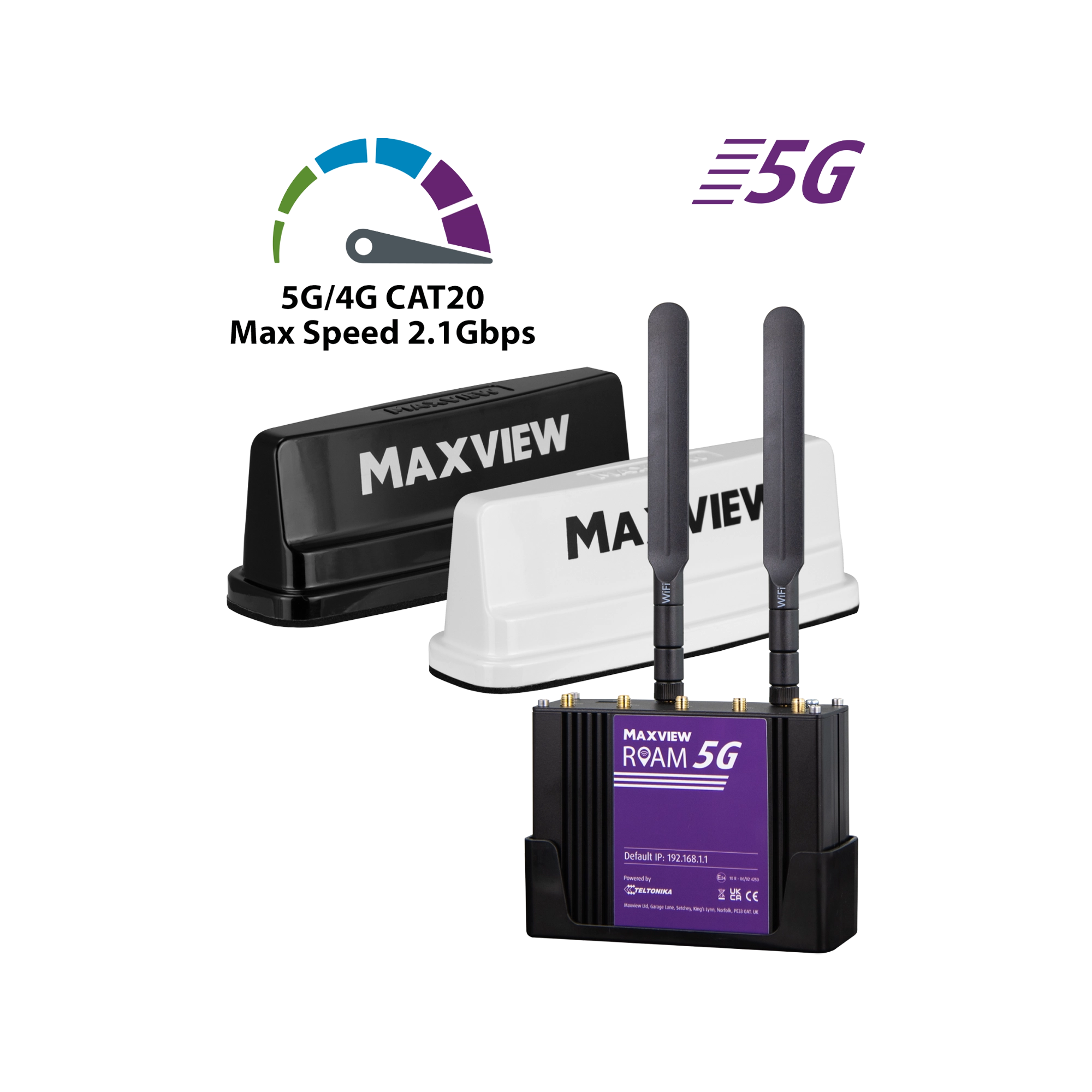 Maxview Roam 5G Campervan Wi-Fi System