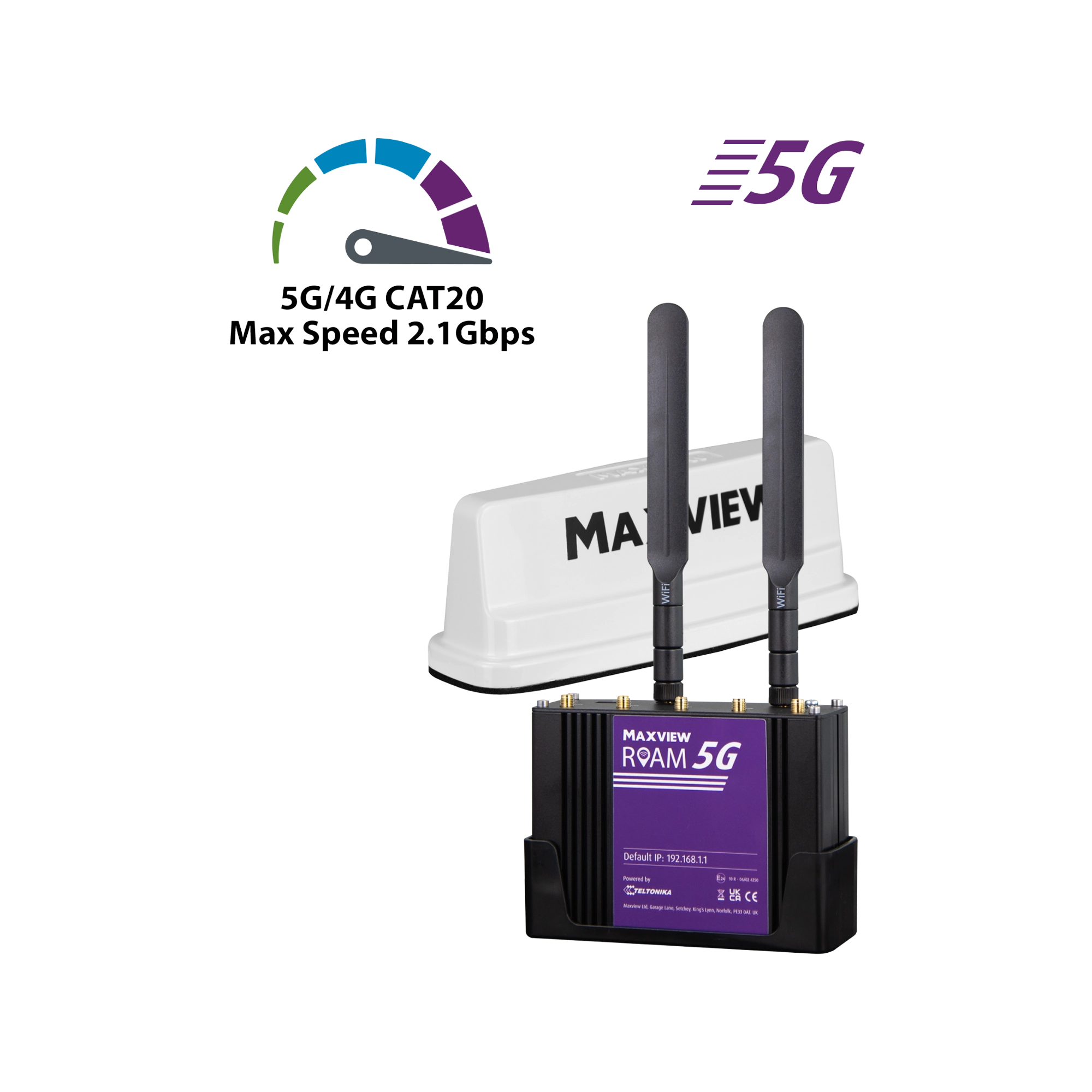 Maxview Roam 5G Campervan Wi-Fi System