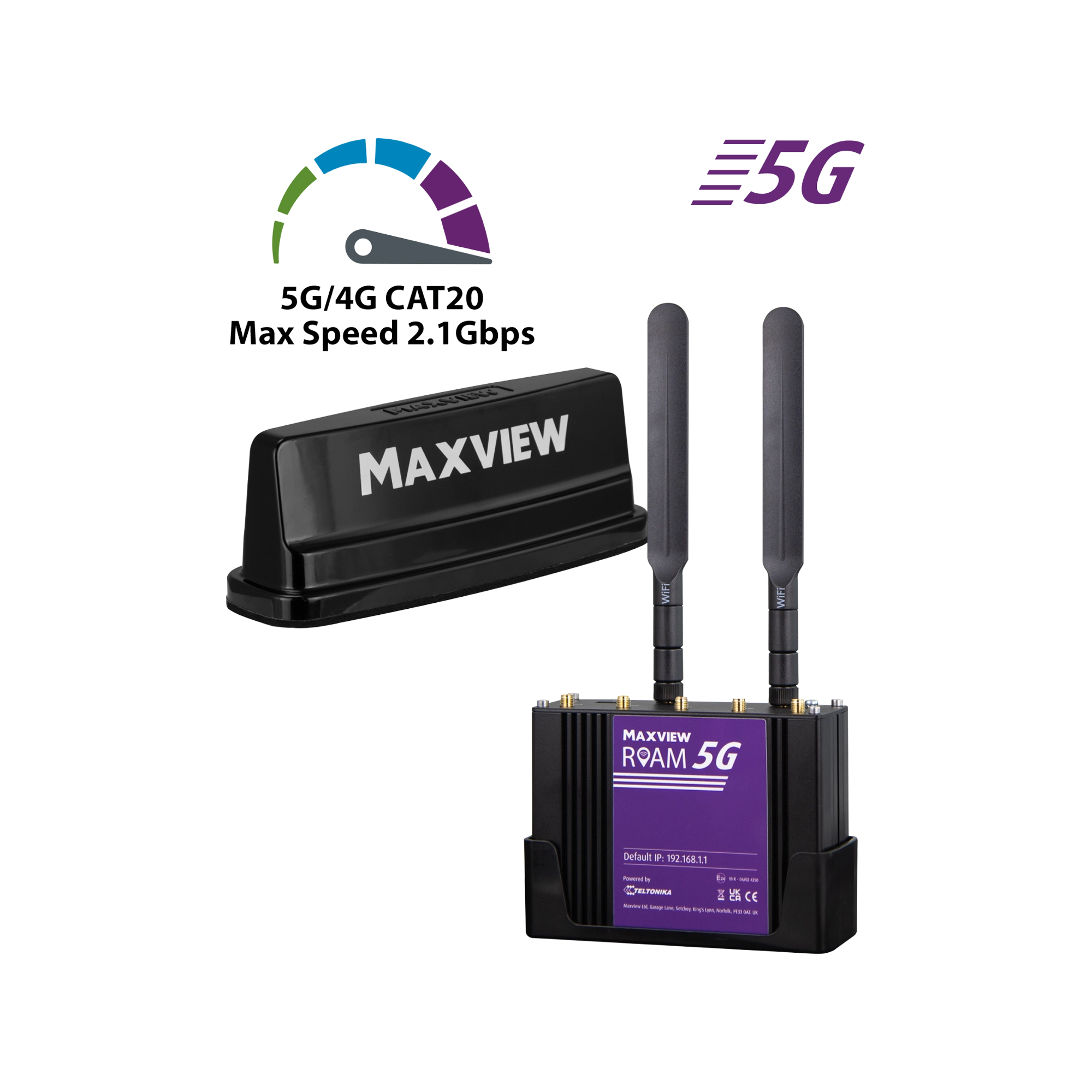 Maxview Roam 5G Campervan Wi-Fi System