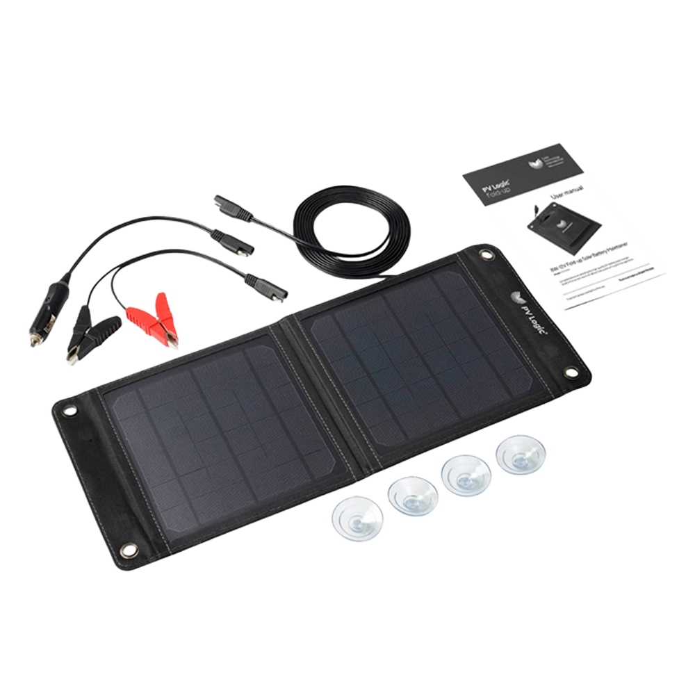 PV Logic 8W Solar Battery Maintainer Kit