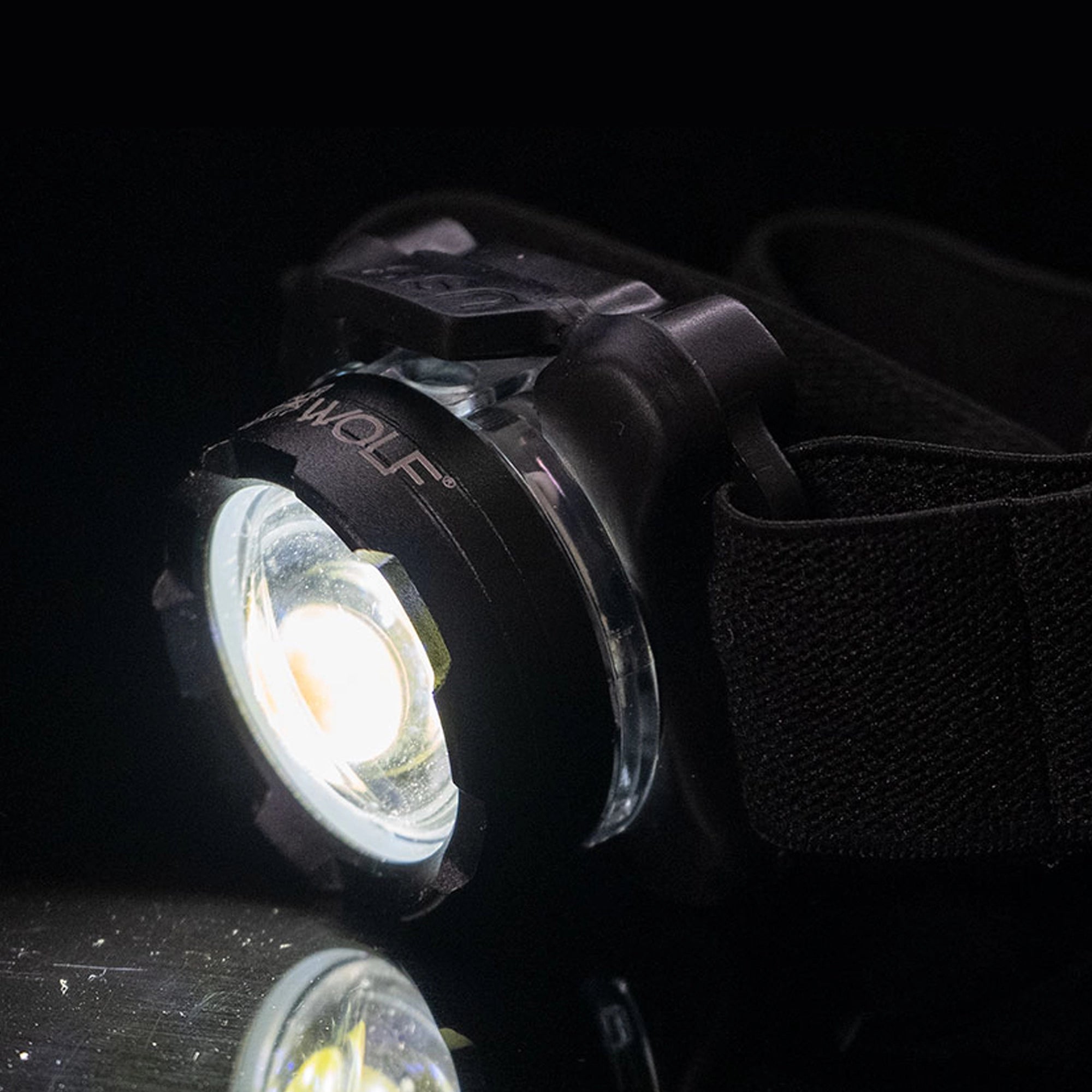 Wolf Outdoors VEX-150 Powerbeam LED Rechargeable Head Torch