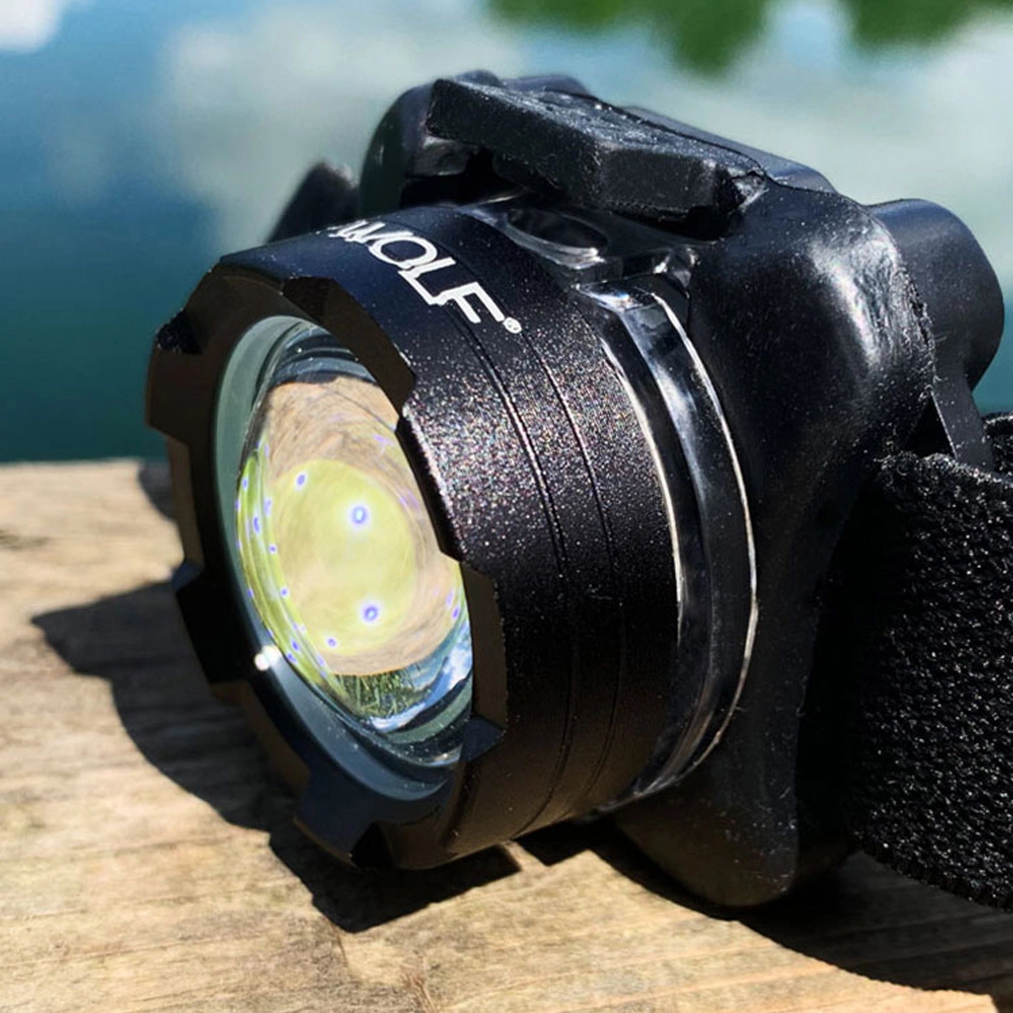 Wolf Outdoors VEX-150 Powerbeam LED Rechargeable Head Torch