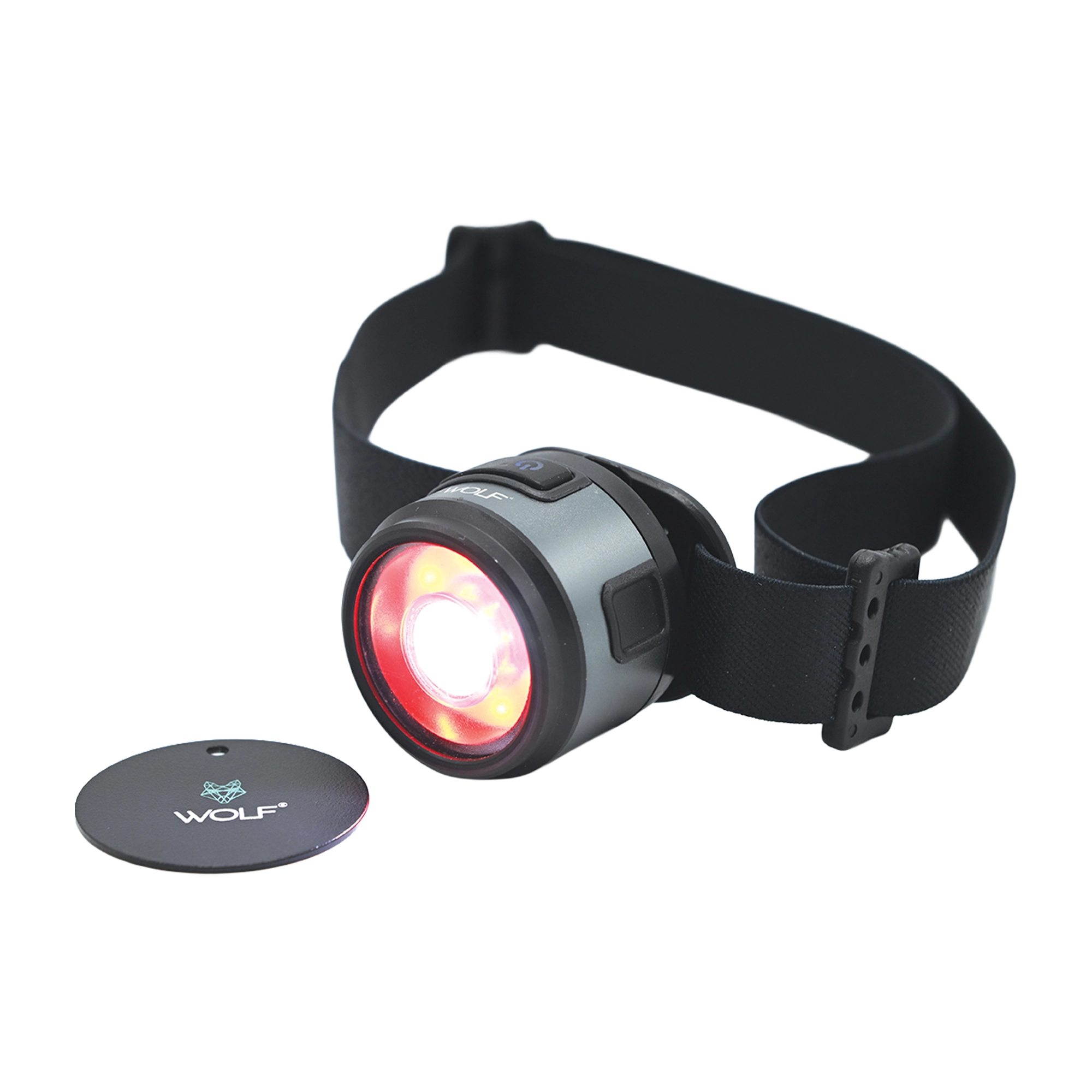 Wolf Outdoors MPL-400 LED Rechargeable Head Torch