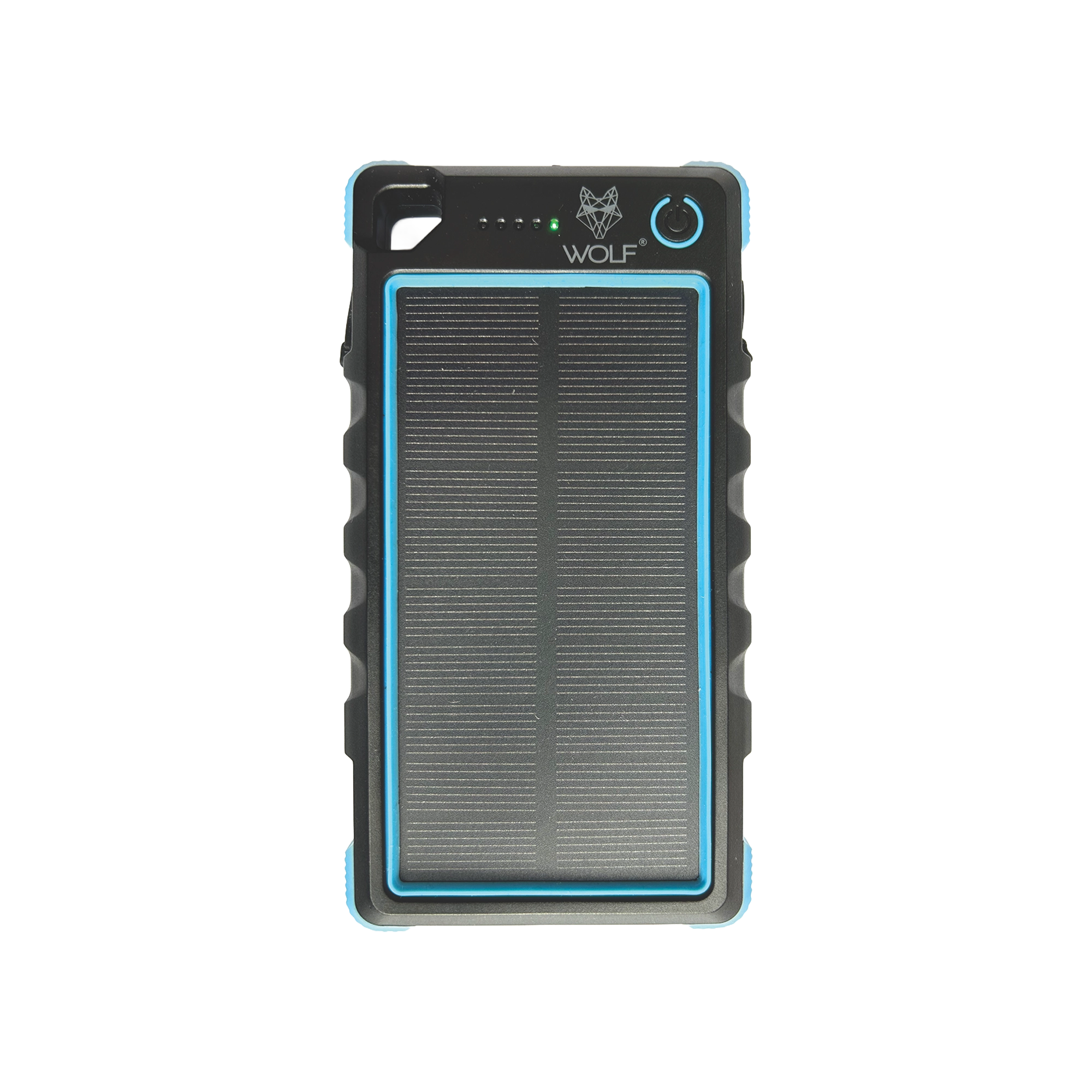 Wolf Outdoors SPB-10 Solar Power Bank, Blue Edition