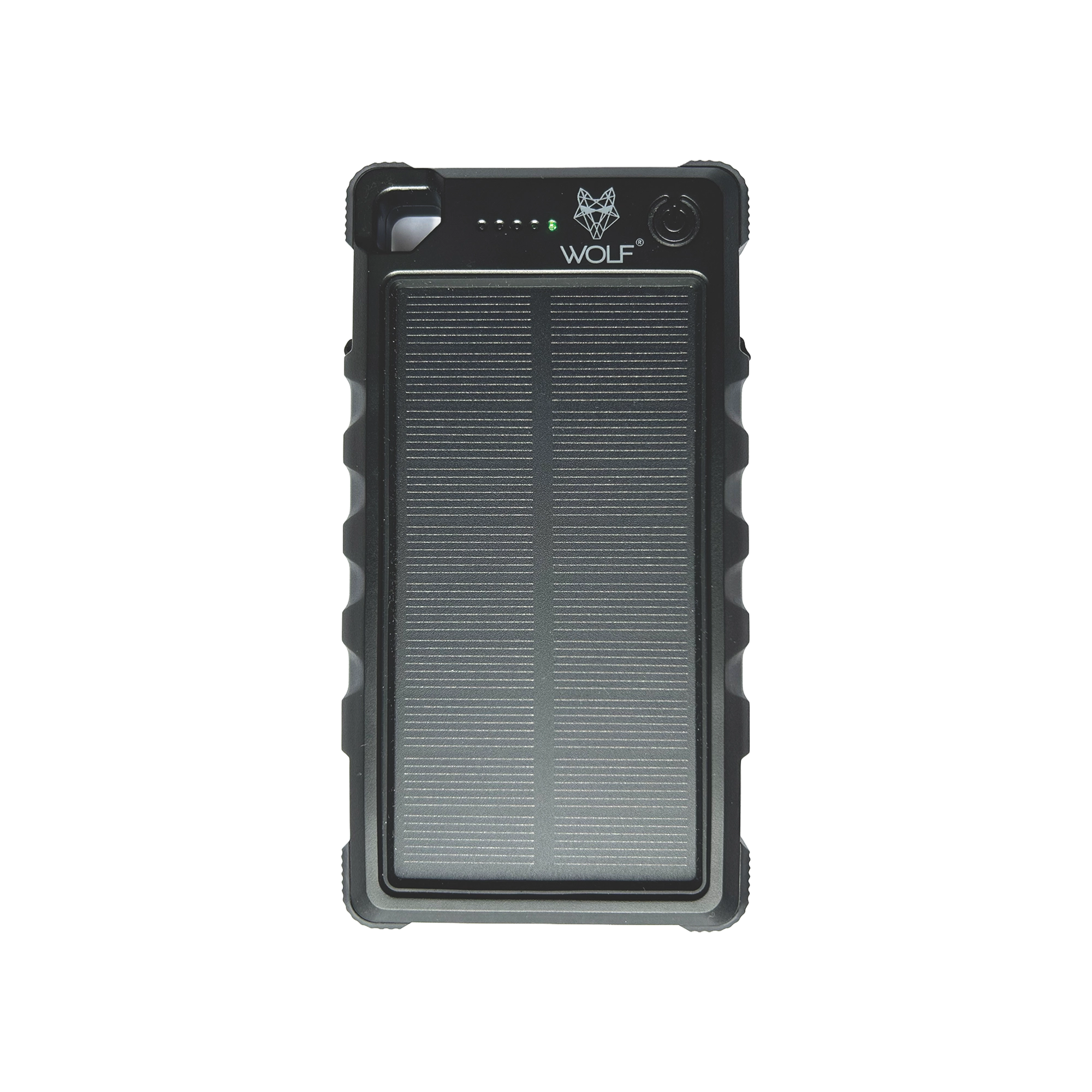 Wolf Outdoors SPB-10 Solar Power Bank, Black Edition